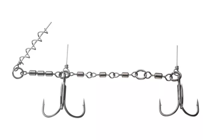 Daiwa Prorex Screw-In Swivel Assist Stinger
70lb #2/0+1/0