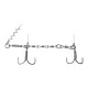 Daiwa Prorex Screw-In Swivel Assist Stinger
70lb #2/0+1/0