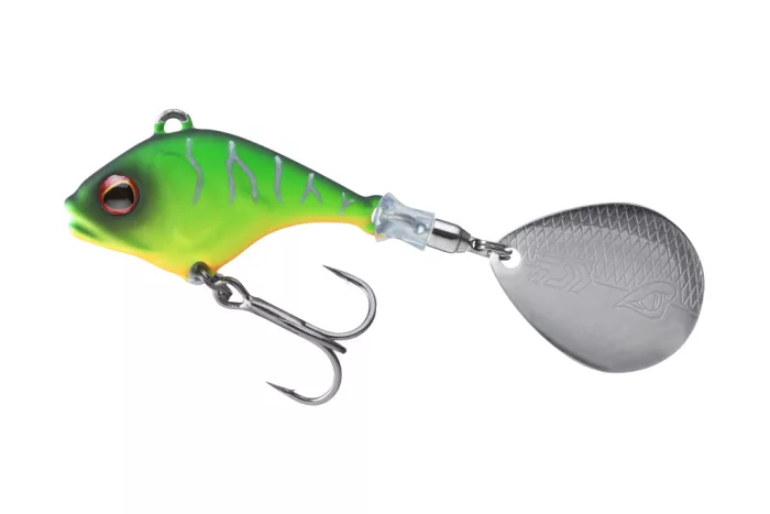 Daiwa Prorex TG Spin Jig
matt firetiger/black stripes silver 14.0g