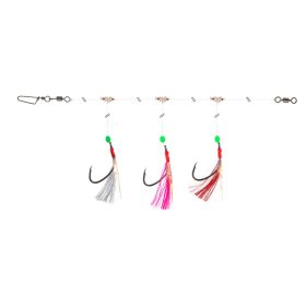   Daiwa GrandWave tőkehalazó szerelék
red/white/pink 135.0cm #5/0 3horog
