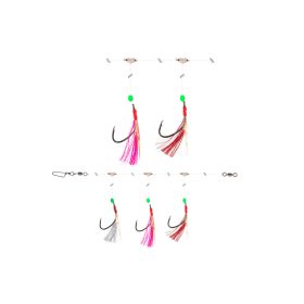   Daiwa GrandWave tőkehalazó szerelék
red/white/pink 135.0cm #5/0 3horog