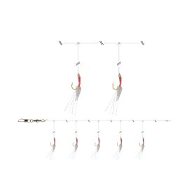   Daiwa GrandWave heringező szerelék
pink glow 135.0cm #10 5horog