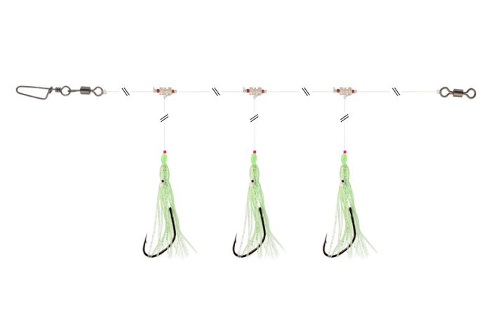 Daiwa GrandWave tőkehalazó szerelék
glow octopus 150.0cm #7/0 3horog