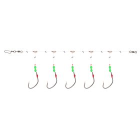   Daiwa GrandWave vörös sügerező szerelék 360°
500.0cm #5/0 5horog