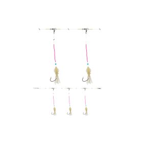   Daiwa GrandWave csalihalas szerelék
white 300.0cm #5/0 3horog