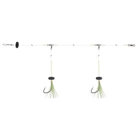   Daiwa GrandWave farkashalazó szerelék
light green 150.0cm #5/0 2horog