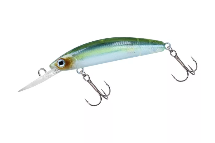 Daiwa Steez Double Clutch   50SP
natural ghost shad 48mm 2.7g