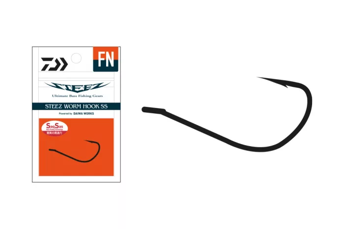 Daiwa Steez Worm Hook
Finesse #1 10db