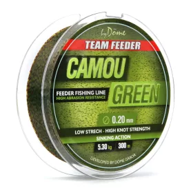 Team Feeder By Döme By Döme TF Camou Green 300m 0.20mm