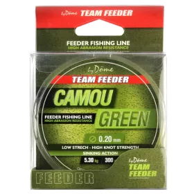 Team Feeder By Döme By Döme TF Camou Green 300m 0.20mm