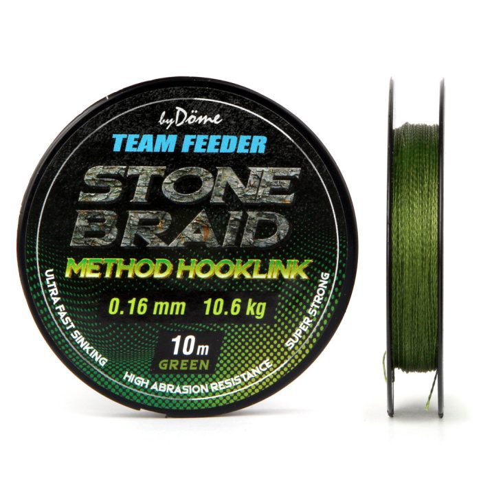 Team Feeder By Döme By Döme TF Stone Braid Green 10m 0,18mm