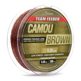 Team Feeder By Döme By Döme TF Camou Brown 300m/0.22mm