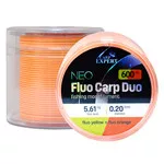 CARP EXPERT NEO FLUO CARP DUO 0,25MM 600MFLUO YELLOW + FLUO ORANGE 8,91KG