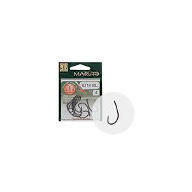   MARUTO HOROG 8714BL CARP HOOKS HC T.D.E.5° BARBLESS BLACK NICKEL 4