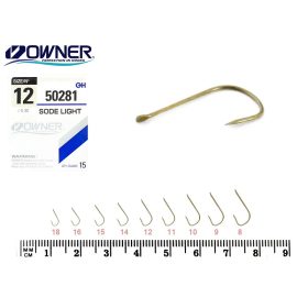 OWNER SODE LIGHT 50281 lapkás horog – 12