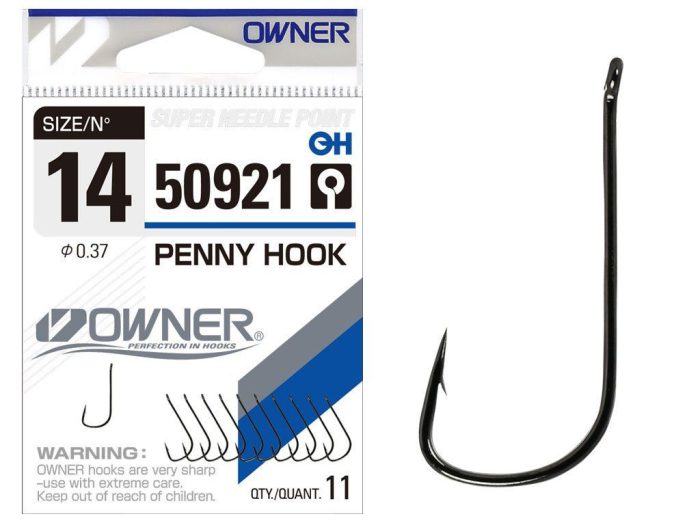 OWNER 50921 PENNY HOOK füles horog - 10