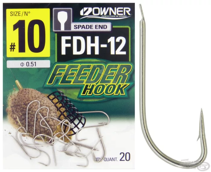 OWNER FDH-12 lapkás horog - 14