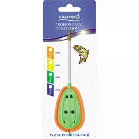   CRALUSSO FLUO ZÖLD ROCKET METHOD KOSÁR+TÖLTŐ (1+1 DB/CS) 30 G