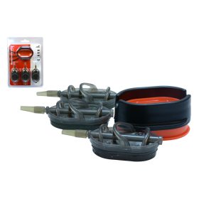 CARP EXPERT OVAL METHOD KOSÁR SZETT TÖLTŐVEL 30G+40G+50G