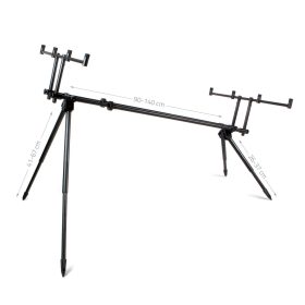 CARP ACADEMY Alcatraz Rod Pod Black