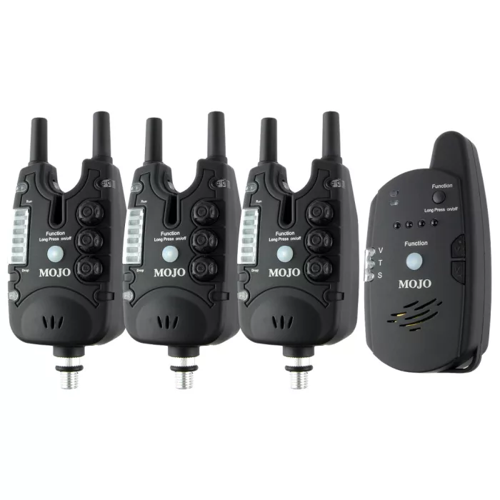 CARP ACADEMY Mojo XTI elektromos kapásjelző 3+1 szett