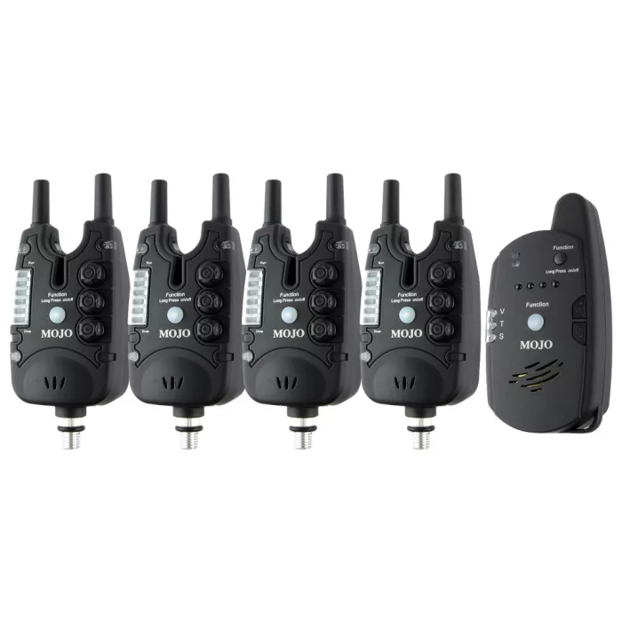 CARP ACADEMY Mojo XTI elektromos kapásjelző 4+1 szett