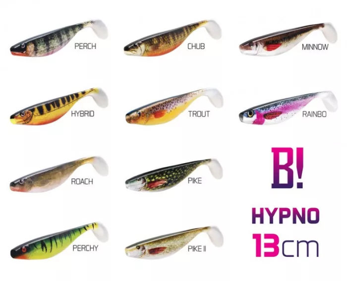 BOMB! Gumihal HYPNO / 2db 13cm/3D MINNOW