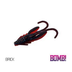 BOMB! Gumihal Nympha / 10db 2,5cm/NEON