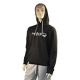 THE ONE HOODED SWEATSHIRT BLACK/FINE GREY XXL