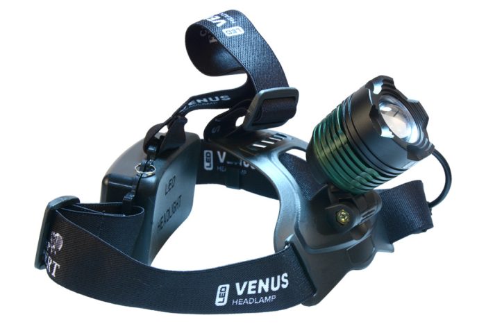 CARP EXPERT Venus akkus fejlámpa