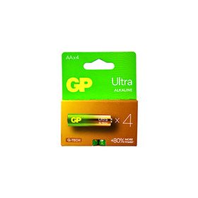GP ULTRA ALKALINE LR6 15AU AA TARTÓS ELEM 4DB/BLISZTER