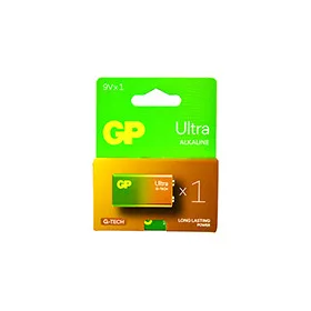 GP ULTRA ALKALINE 1604AU (9V, BLOCK) TARTÓS