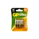 GP ULTRA G-TECH ALKÁLI AAA ELEM MIKRÓ 4DB/BLISZTER