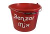 BENZAR MIX VÖDÖR 12 L PIROS