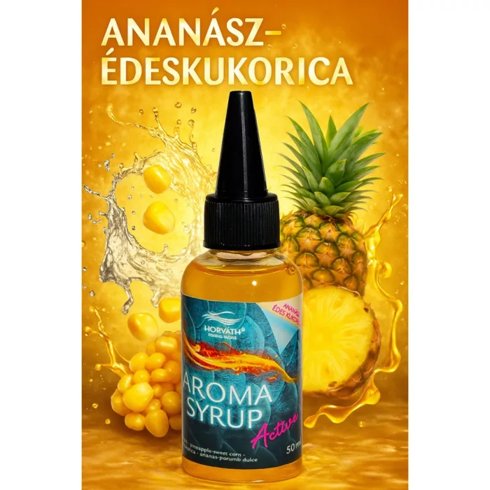 ACTIVE AROMA SYRUP ANANÁSZ-ÉDES KUKORICA