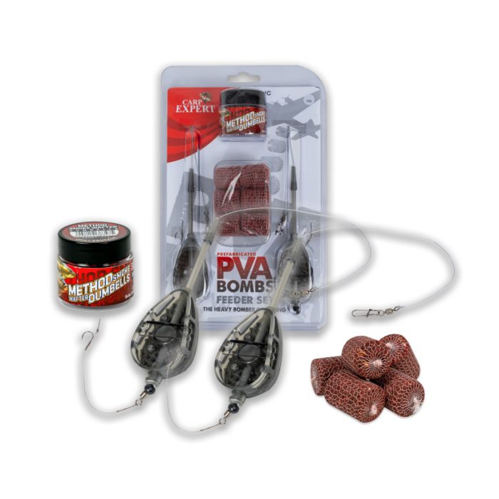 CARP EXPERT RAPID PVA BOMB SZETT SZERELÉK 30GR + 30GR