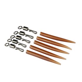   CARP ACADEMY Gyorscsatlakozó szilikoncsővel 5+5db L (356417)