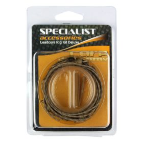   CARP ACADEMY Komplett végszerelék-ólombetétes zsinóron 3db 35lbs