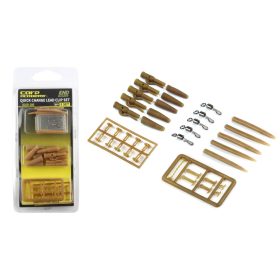 CARP ACADEMY Biztonsági Ólomkapocs készlet gyorskapoccsal