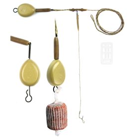 CARP ACADEMY PVA végszerelék leadcore zsinóron 6-os 70g