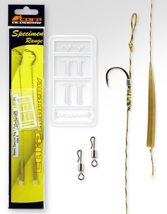 CARP ACADEMY Basic Special Rig 4-es méret 2db/cs