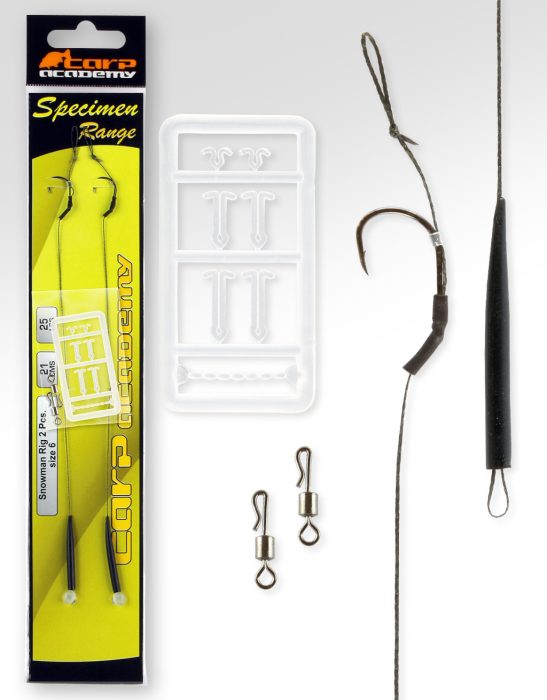 CARP ACADEMY Snowmen Rig 8-as méret 2db/cs