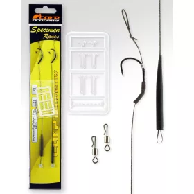 CARP ACADEMY Snowmen Rig Teflon 6-os méret 2db/cs