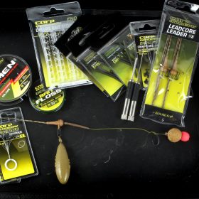   CARP ACADEMY Komplett végszerelék ólombetétes zsinóron 3db/cs