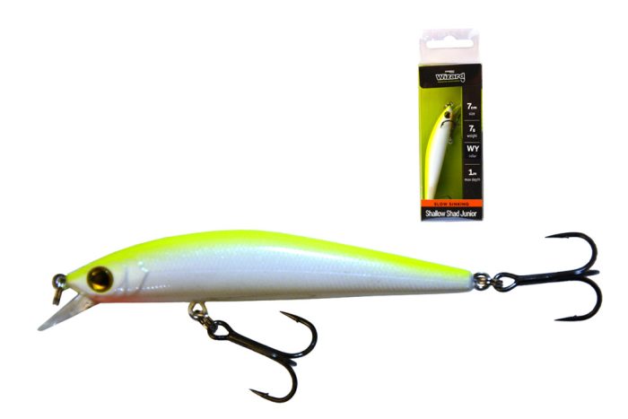 WIZARD SHALLOW SHAD JUNIOR SLOW SINKING 1M 7CM 7G WY