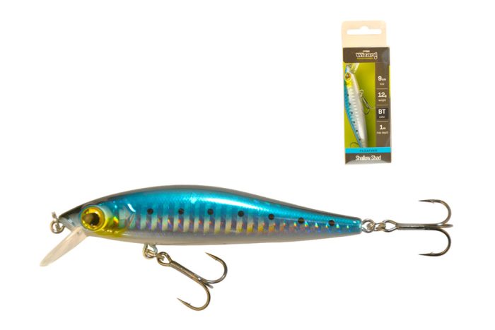 WIZARD SHALLOW SHAD SLOW-SINKING 1M 9CM 12G BL
