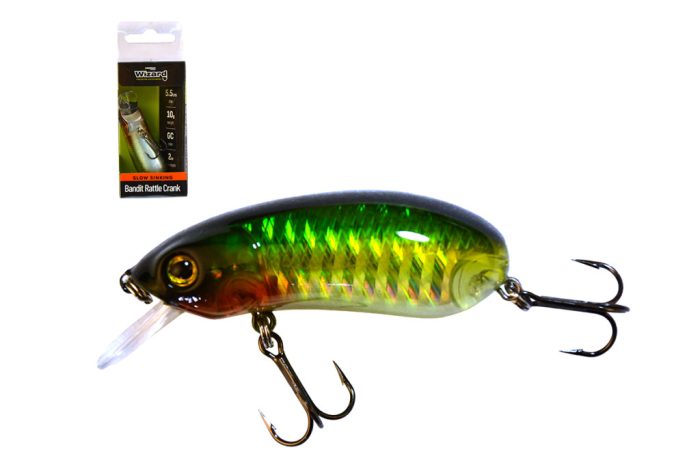 WIZARD BANDIT RATTLE CRANK SLOW-SINKING 2M 5,5CM 10G GC