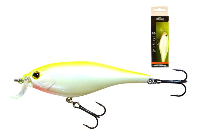 WIZARD SHALLOW RATTLE SHAD FLOATING  1M 8,8CM 14G WY