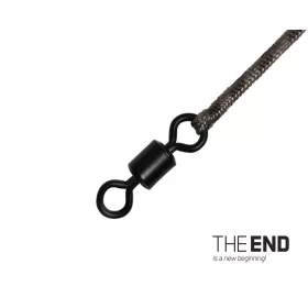 THE END Leadcore + swivel kötött horog / 3db 1m