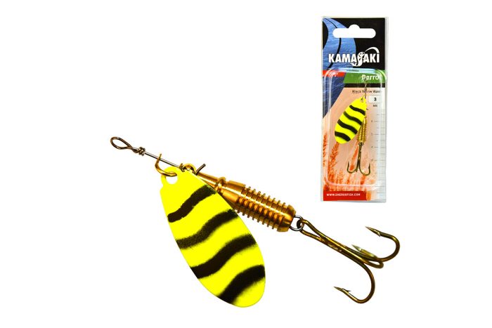 PARROT FEKETE-SÁRGA HULLÁMOS 3